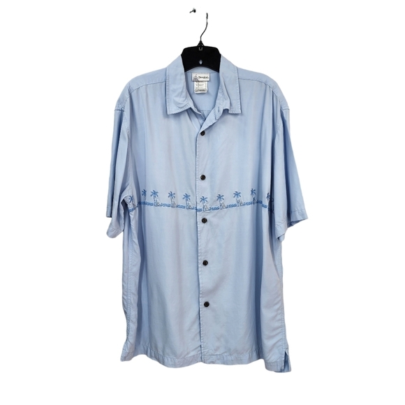 Disneyland Resort Men's Embroidered Short Sleeve Button Up Shirt - M - Picture 1 of 5